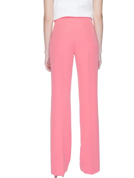 Pantaloni Silence alb