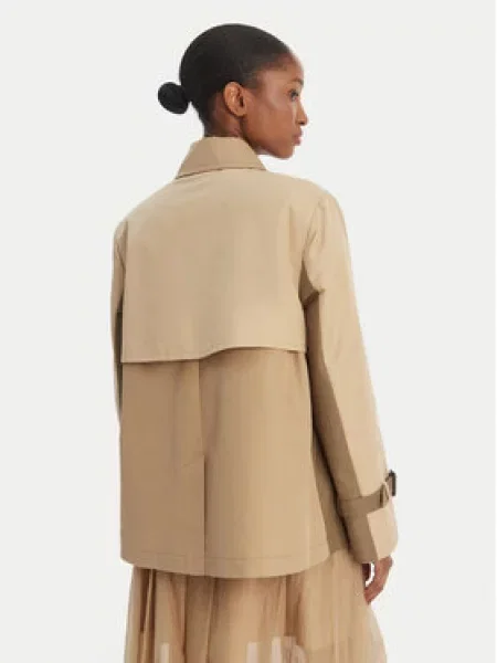 Weekend Max Mara Trenčas Biglia žalia
