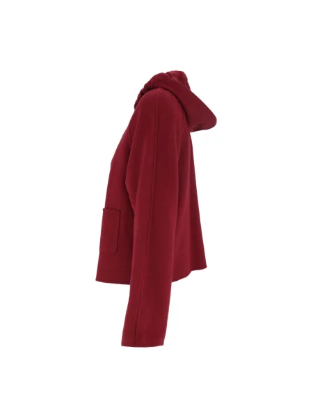 Bluza Max Mara Studio wełniana czerwona