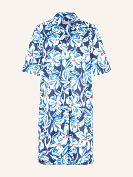 White Label Sukienka blau biała
