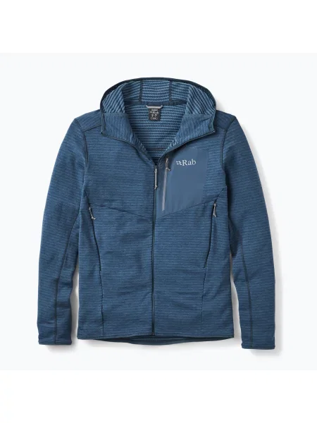 Мъжки суитшърт Rab Ascendor Light Hoody tempest blue синьо