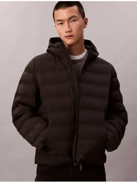 Calvin Klein geacă de puf negru