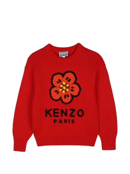 Sweter dziecięcy Kenzo czerwony