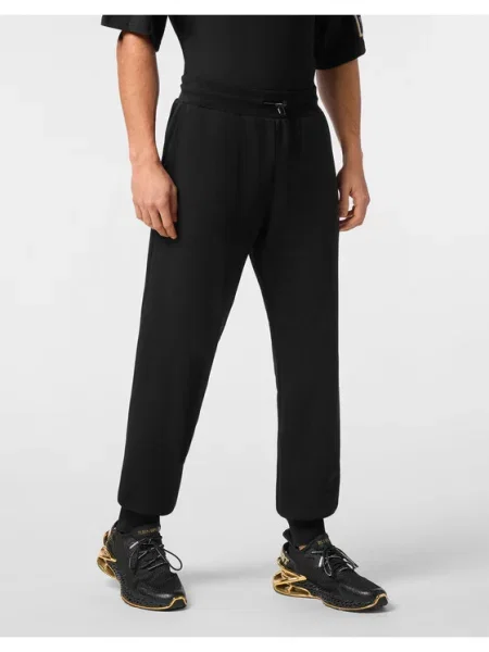 Teplákové kalhoty Plein Sport černé