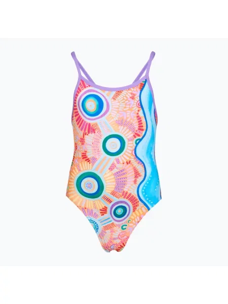 Gyermek egyberészes fürdőruha Funkita Single Strap One Piece kulin colour Single Strap One Piece