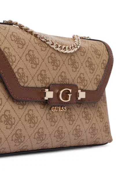 Guess Torbica Lindsey Svijetlo smeđa