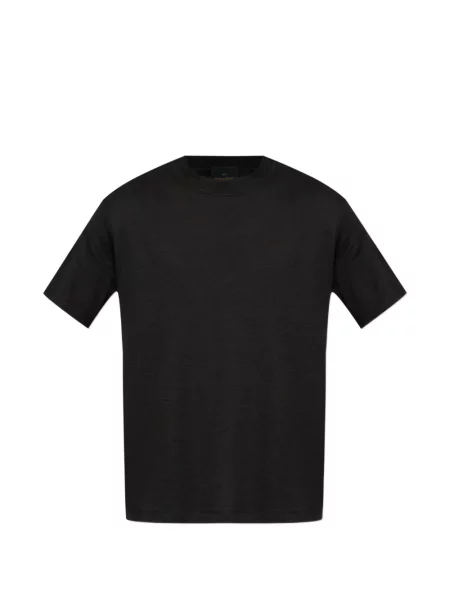 Tricou Paul & Shark scurt negru