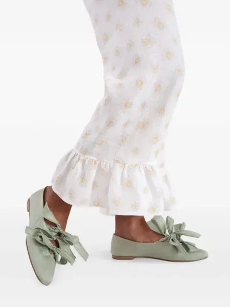 Masnis selyem balerina Sleeper zöld