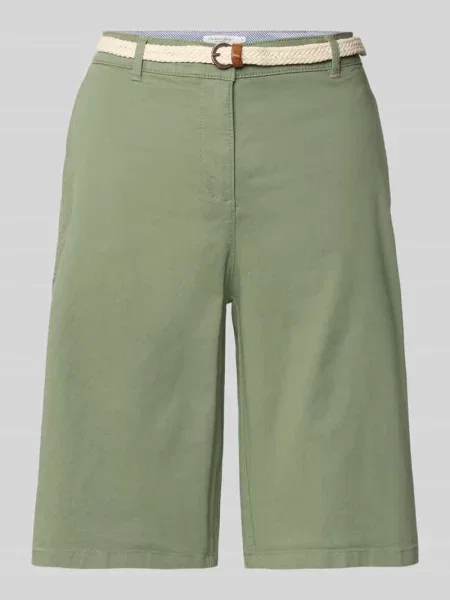 Bermudy z i wpuszczanymi w stylu francuskim Christian Berg Woman