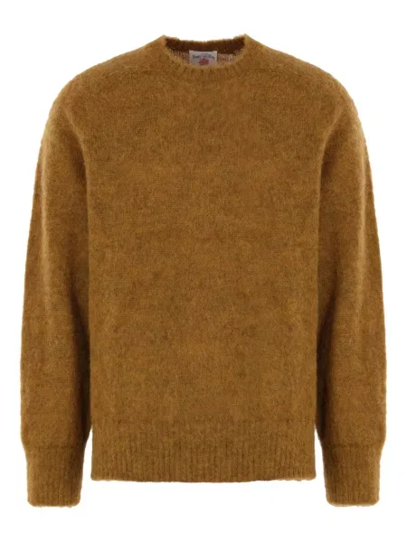 Svetr J.press s kulatým výstřihem hnědý