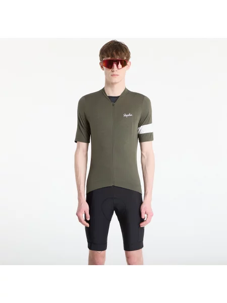 Tricou Rapha din jerseu alb