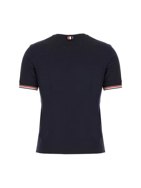 Koszulka Thom Browne niebieska