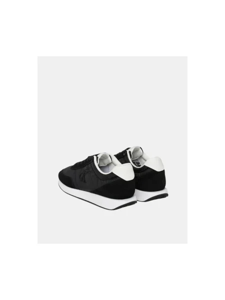 Dámske topánky Calvin Klein Retro Runner Lace Up MG black/bright white čierna