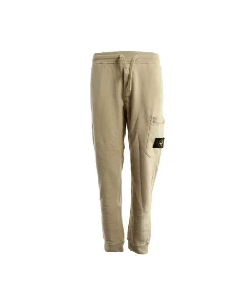 Spodnie dresowe Stone Island z kamieniami beżowe
