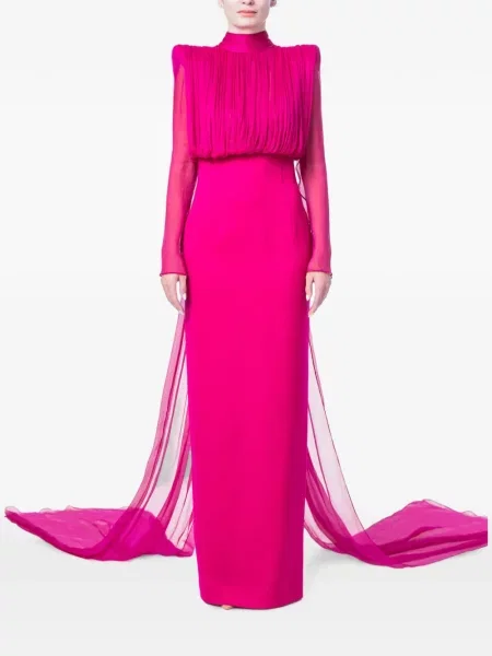 Rochie maxi M.marquise roz