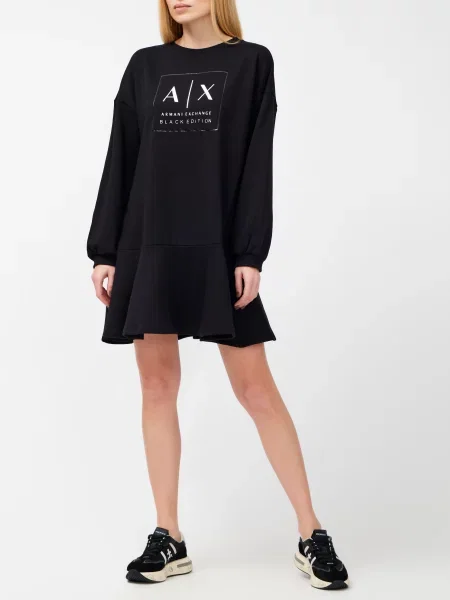 Сукня Armani Exchange чорна