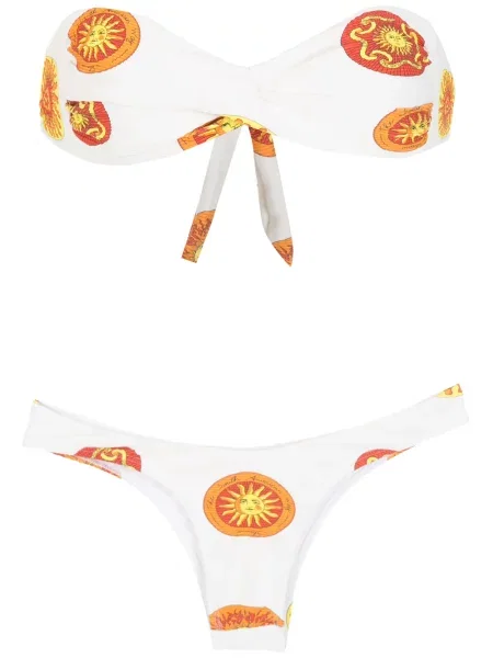 Bikini Amir Slama alb