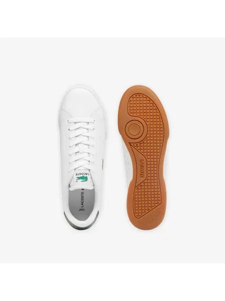 Lacoste Skórzane Sneakersy Carnaby Cup biały