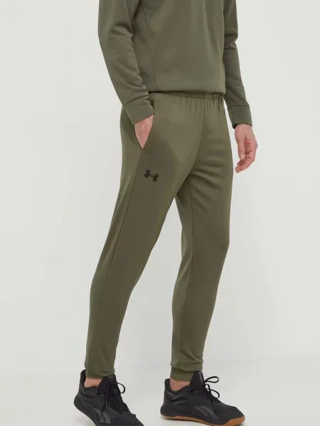 Under Armour Tepláky Fleece zelené