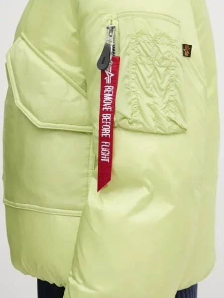 ALPHA INDUSTRIES Átmeneti dzseki citromzöld zöld