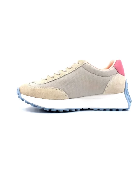 Sneakersy Liu Jo skórzane beżowe