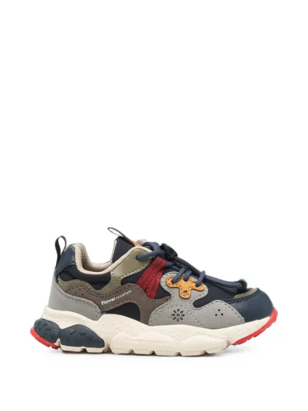 Sneakersy dziecięce Flower Mountain niebieskie