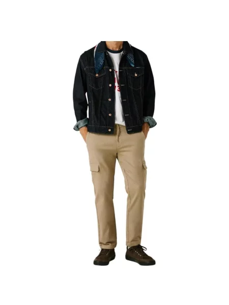 Kalhoty Pepe Jeans béžové