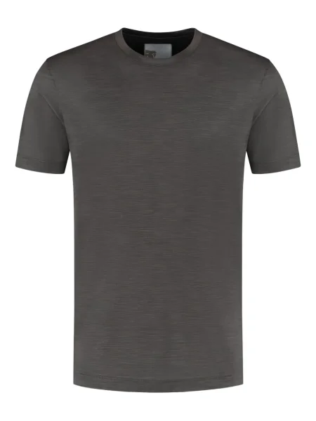 Tričko Marco Pescarolo s kulatým výstřihem šedé