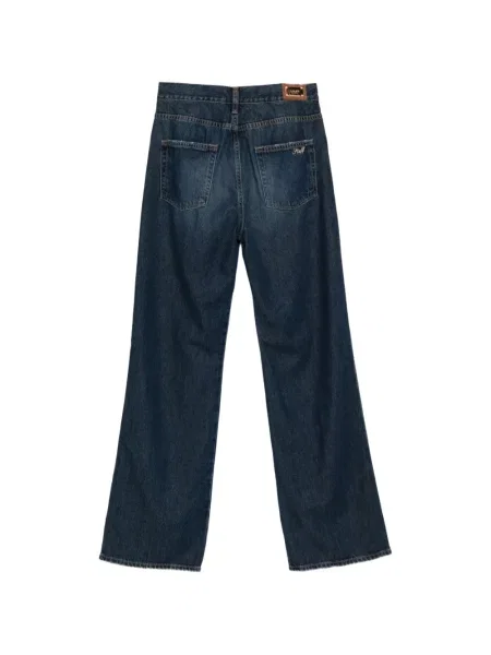 Blugi cu picior larg Staff Jeans albastru