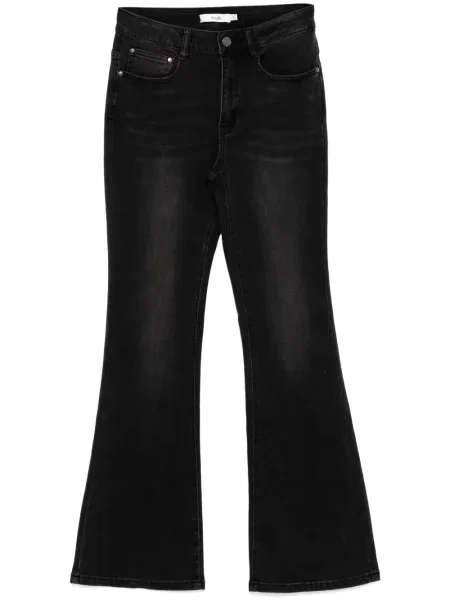 Jeansy dzwony B+ab dzwony czarne