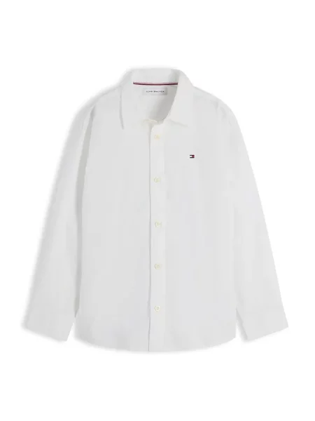 Tommy Hilfiger cămașă pentru copii cu alb