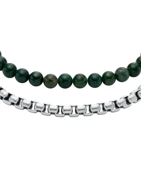 Zapestnica Fossil srebrna