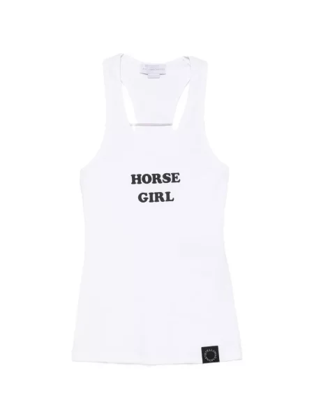 Top Stella Mccartney tricotate alb