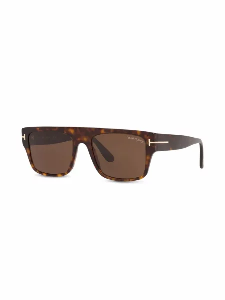 Ochelari de soare pătrați Tom Ford Eyewear verde