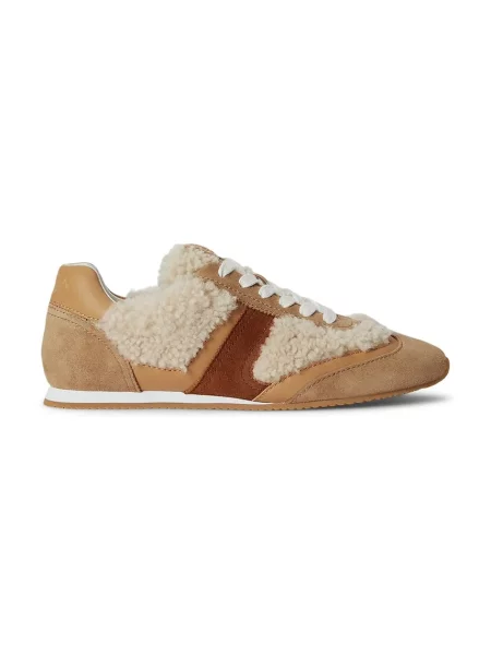 Lauren Ralph Lauren Dani Lw Prfl sneakers pentru femei din piele maro