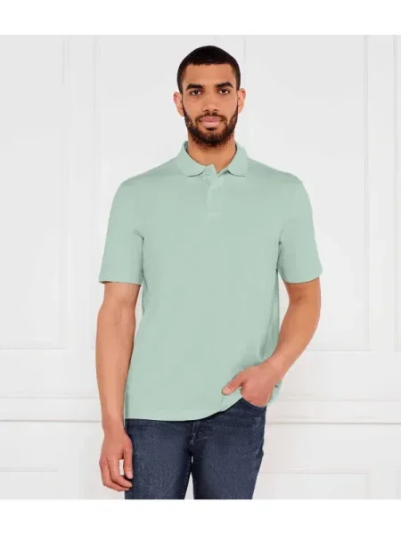 BOSS ORANGE Polo Pe__Dye verde