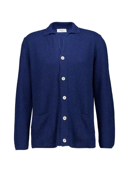 Geacă Piacenza Cashmere din cașmir albastru