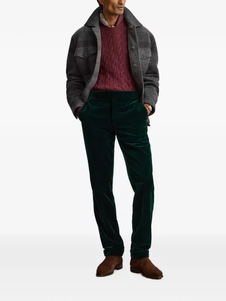 Pulover Ralph Lauren Purple Label din cașmir violet