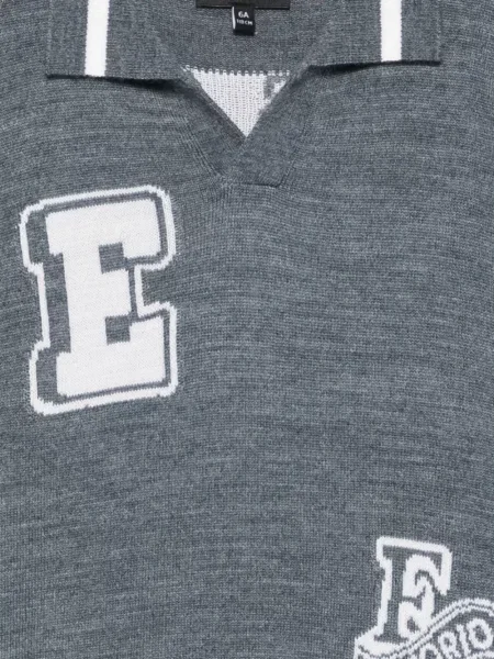 Sweter dziecięcy Emporio Armani szary