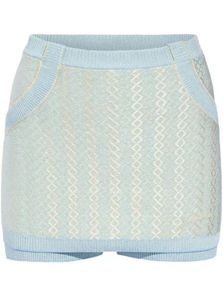 Pantaloni culottes Jacquemus albastru