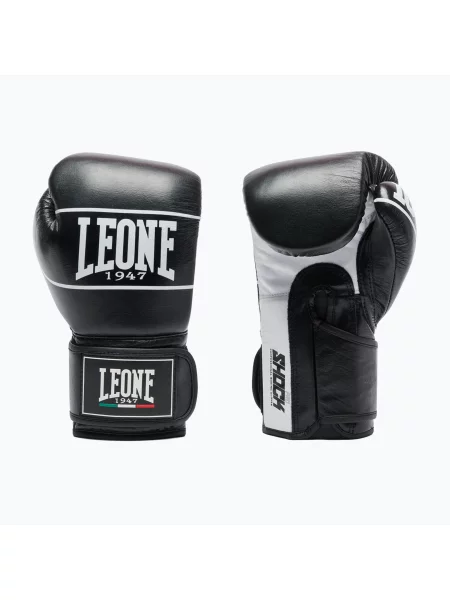 Рукавиці боксерські LEONE Shock Pro black чорні