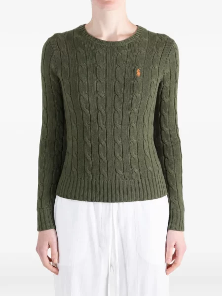 Sunčane naočale Polo Ralph Lauren s vezom zelena