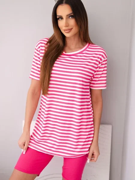 Bluză Kesi Włoski cu dungi alb