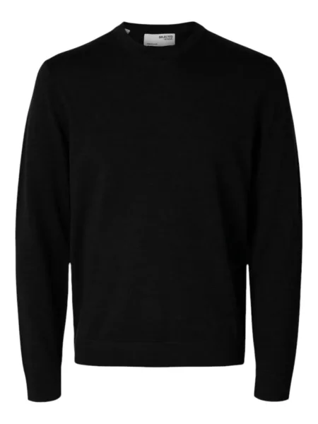Pulover Selected negru
