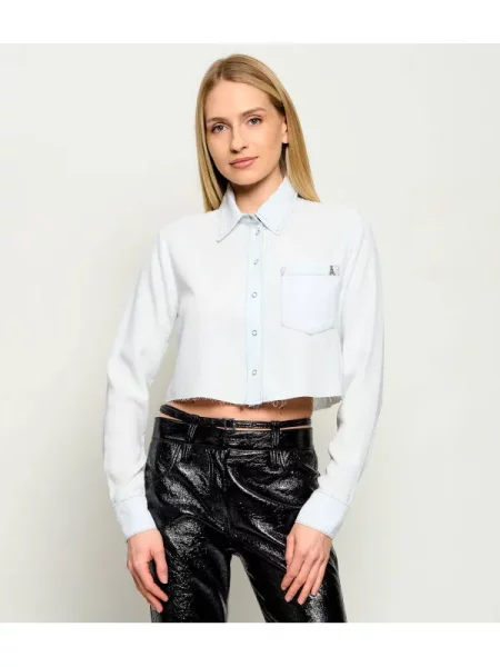 Patrizia Pepe Ing | Cropped Fit kék