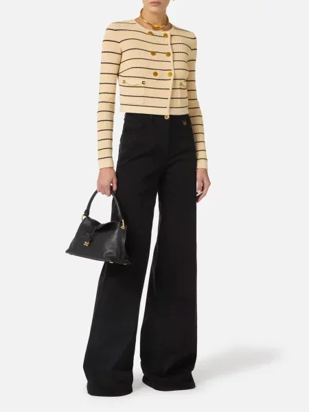 Джинсы Elisabetta Franchi черные