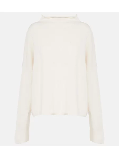 Heláncă Lisa Yang din cașmir alb