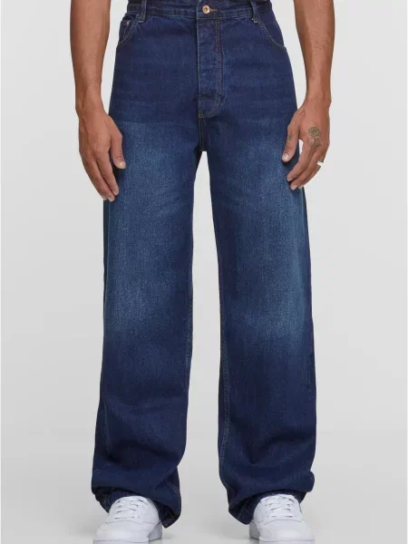 Široke kavbojke Rocawear modra