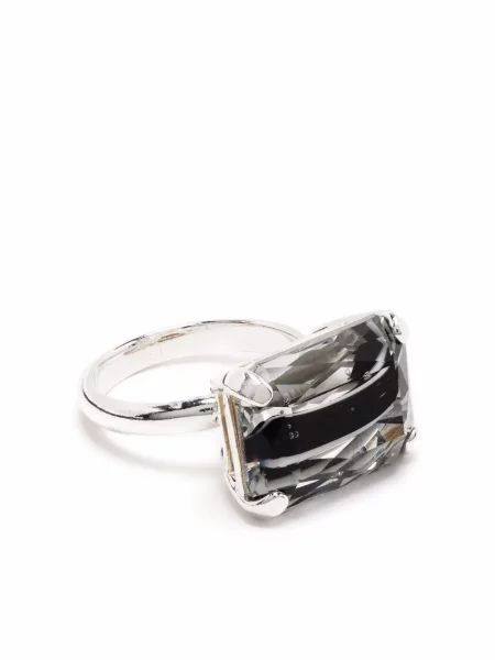 Inel Wouters & Hendrix de cristal argintiu