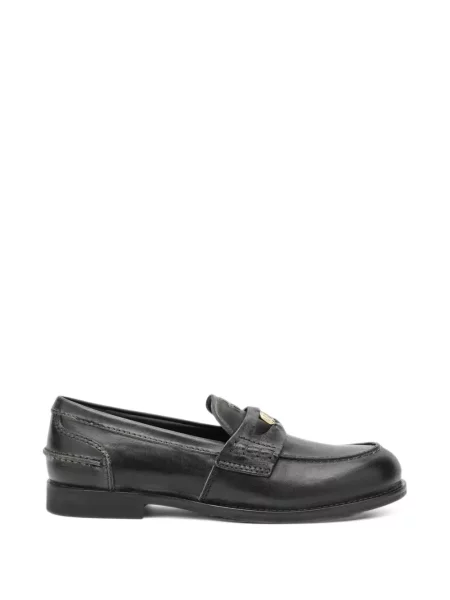 Pantofi loafer Miu Miu din piele negru